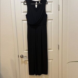 A New Day Black Sleeveless Pantsuit